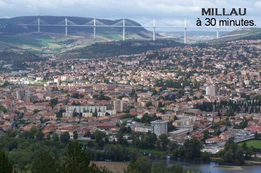 Chambre Au Calme Avec Spa Privatif Gratuit Sud Aveyron Les Palmiers Des Causses Saint-Rome-de-Tarn 외부 사진